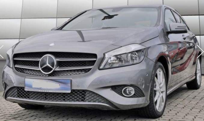 Left hand drive MERCEDES A CLASS 180 CDI BE Style